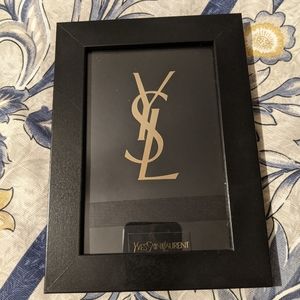4x6 Yves Saint Laurent Luxury Shopping Bag - Framed
